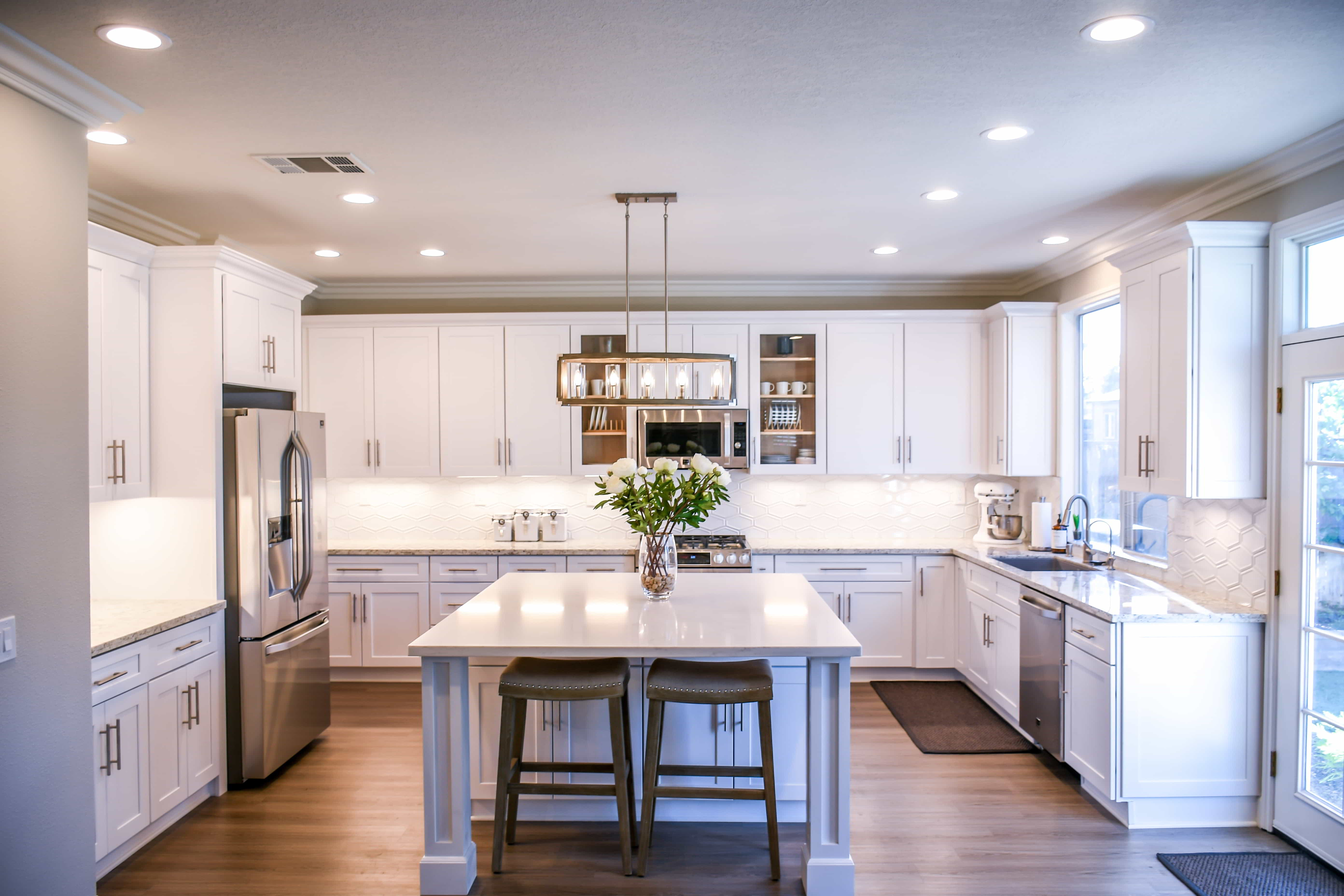 A modern, updated kitchen